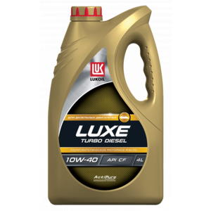 Моторное масло полусинтетическое LUKOIL LUXE TURBO DIESEL 10W-40 4л