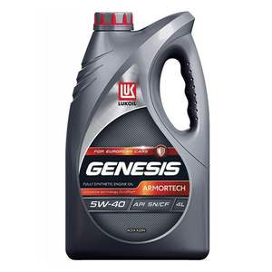 Масло моторное Лукойл Genesis Armortech 5W-40 синтетическое 4л