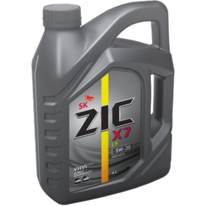 Моторное масло ZIC X7 LS 5W-30 4л.