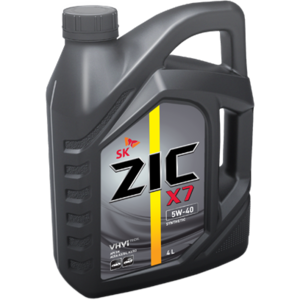 Моторное масло ZIC X7 5W-40 4л.
