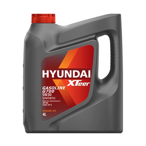Масло моторное синт. HYUNDAI XTeer G700 SP 5W-30, 4л.