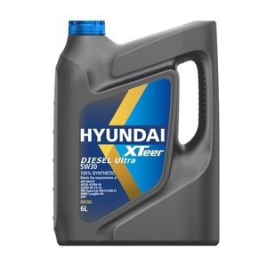 Масло моторное синт. HYUNDAI XTeer D800 C3 5W-30, 6л.