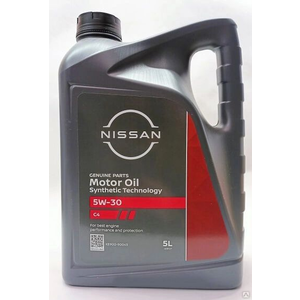 Масло моторное NISSAN синт. 5W-30 5л.