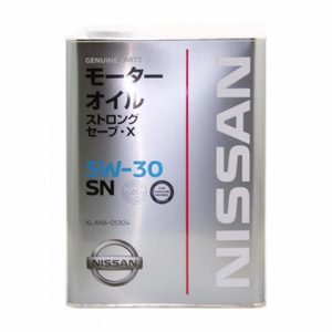 Масло моторное NISSAN Strong Save X синт. 5W-30 4л.