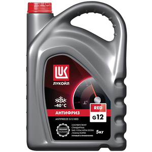 Антифриз Lukoil G12 Red 5кг красный
