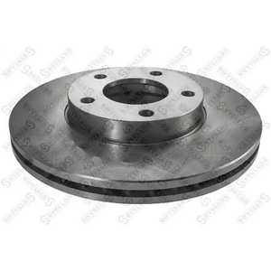 Диск тормозной передний для автомобилей Mazda 3 1.4/1.6/1.6 TD (03>) STELLOX 60203251VSX