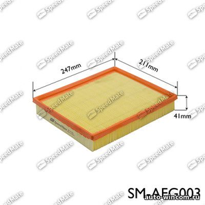 Воздушный фильтр SPEEDMATE SM-AFG003 DAEWOO NEXIA