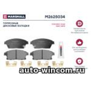 Торм. колодки дисковые передн. Chevrolet Cruze I 09-, Opel Astra J 09- / Mokka 12- / Zafira C 11- (M
